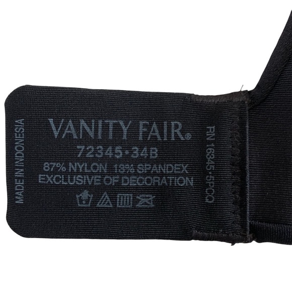 Vanity Fair NWT Beauty Back 4 Way Stretch Support Without Wire Size 34B - Picture 9 of 11